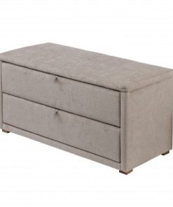 Darcy Fabric Ottoman