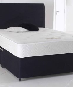 Fabric Divan set 1" plus matching headboard