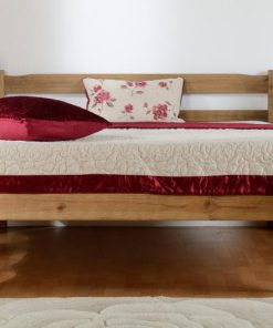 Panama natural wax wooden bed Seconique
