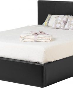 Seconique Waverley Ottoman Faux Leather Bed Frame