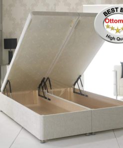 Fabric Storage Ottoman