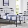 Halston industrial style Bed