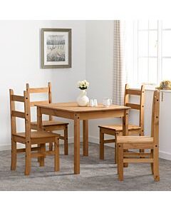 Corona budget table +4 chairs
