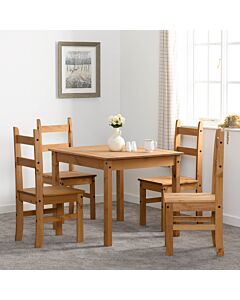 Corona budget table +4 chairs