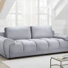 azzuro grey 3 seater