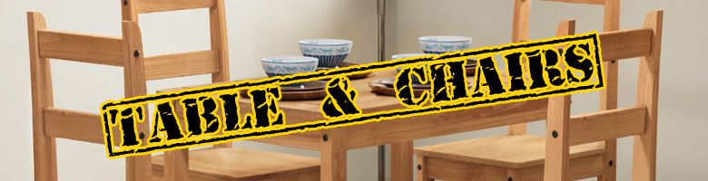table and chairs