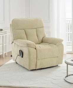Cornwall Rise and Recline Massage Chair Beige