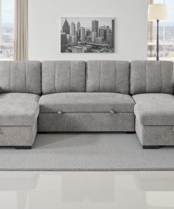 Como Sofabed Grey U Shape Corner