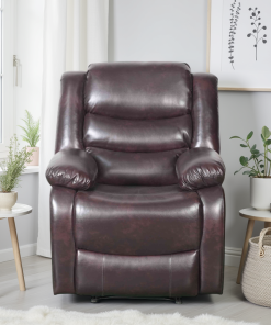 Conrad Manual Recliner Sofa Brown Armchair