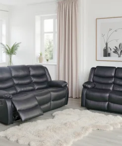 Conrad 3+2 leather recliner set