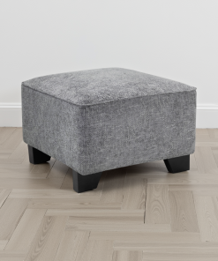 Nebraska Sofa Slate Footstool