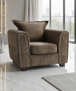 Serena Sofa Brown Armchair