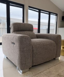 Toronto Electric Recliner Beige Armchair
