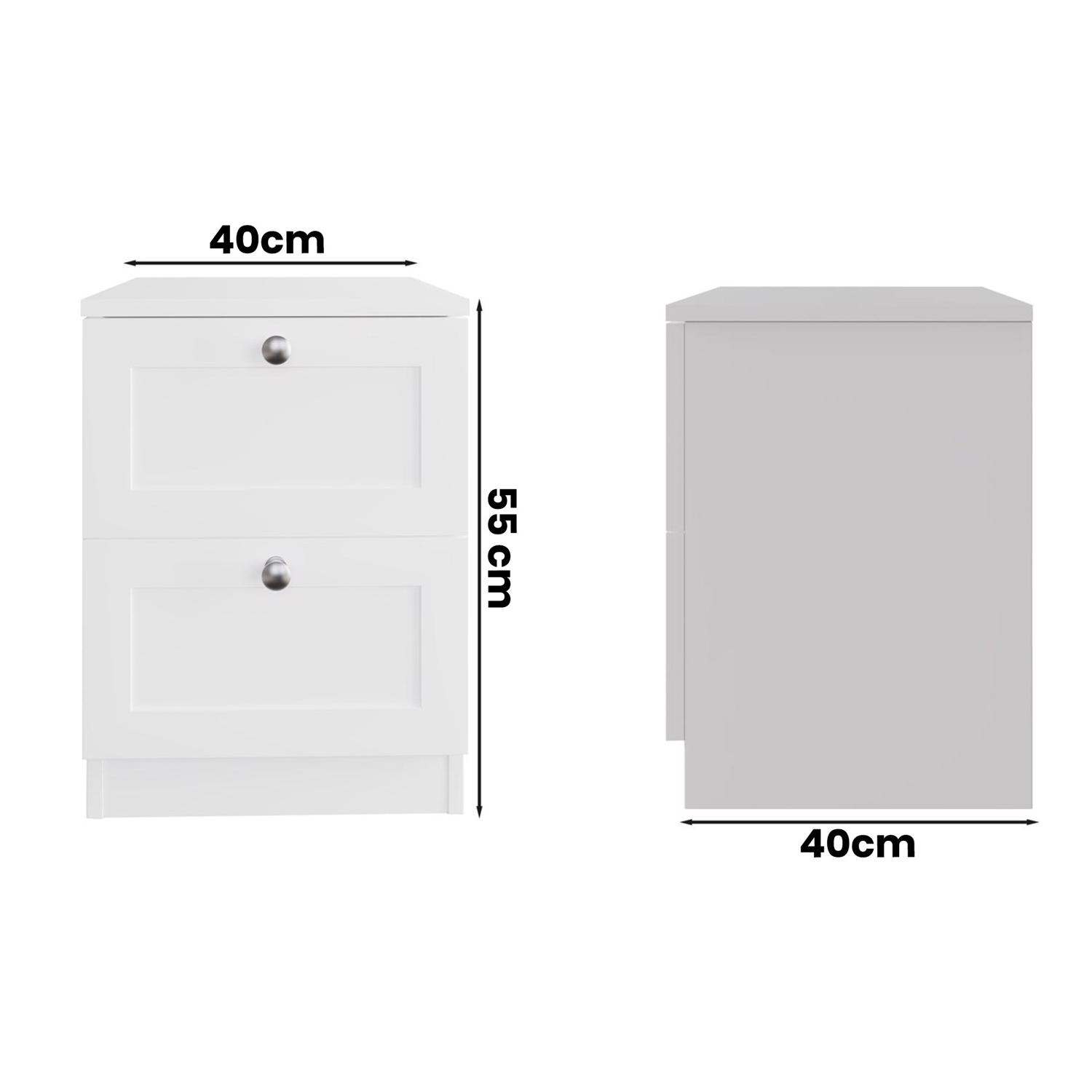 Artus 3 Piece Bedroom Furniture white - Image 4