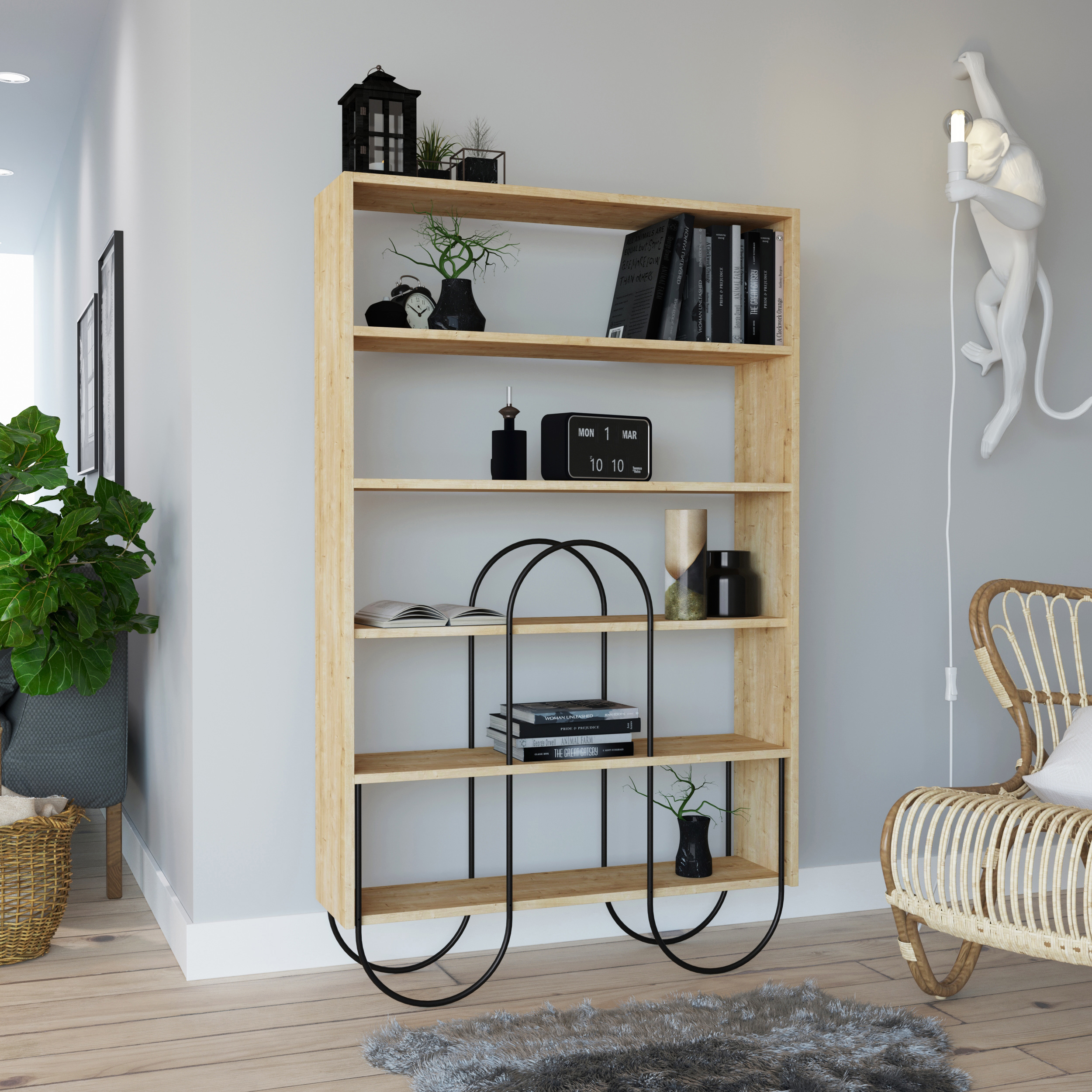 Norfolk Modern Bookcase Display Unit - Image 3